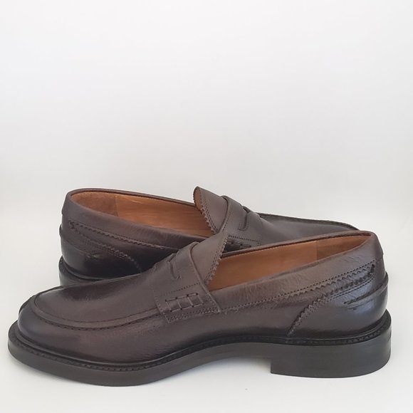 NEW Atelier Munro Loafers Chocolate Brown Fine Calf Shoes - #34 - Picture 6 of 9